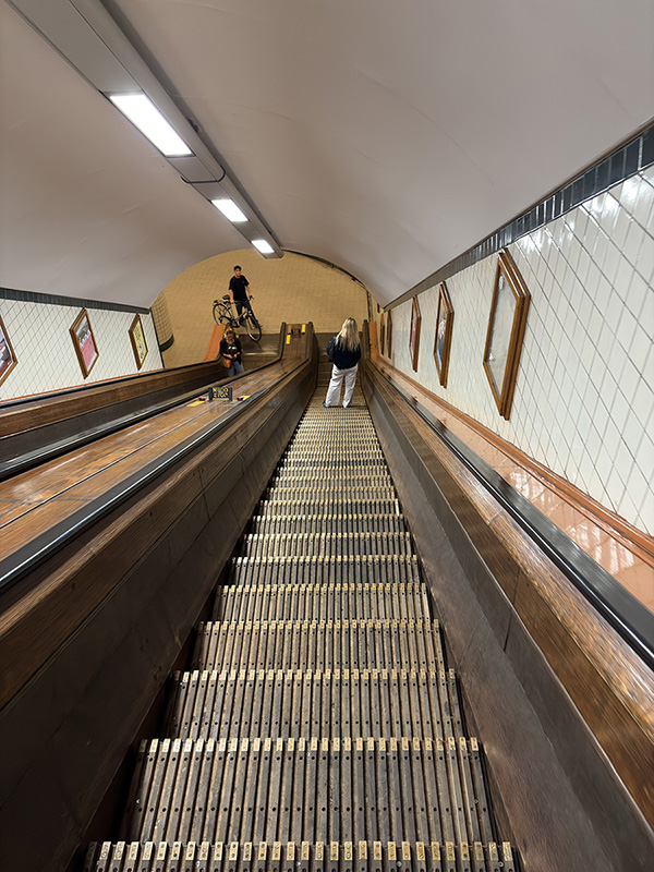 historische roltrappen