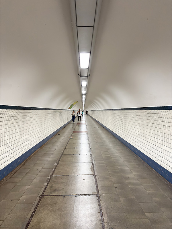 historische voetgangerstunnel